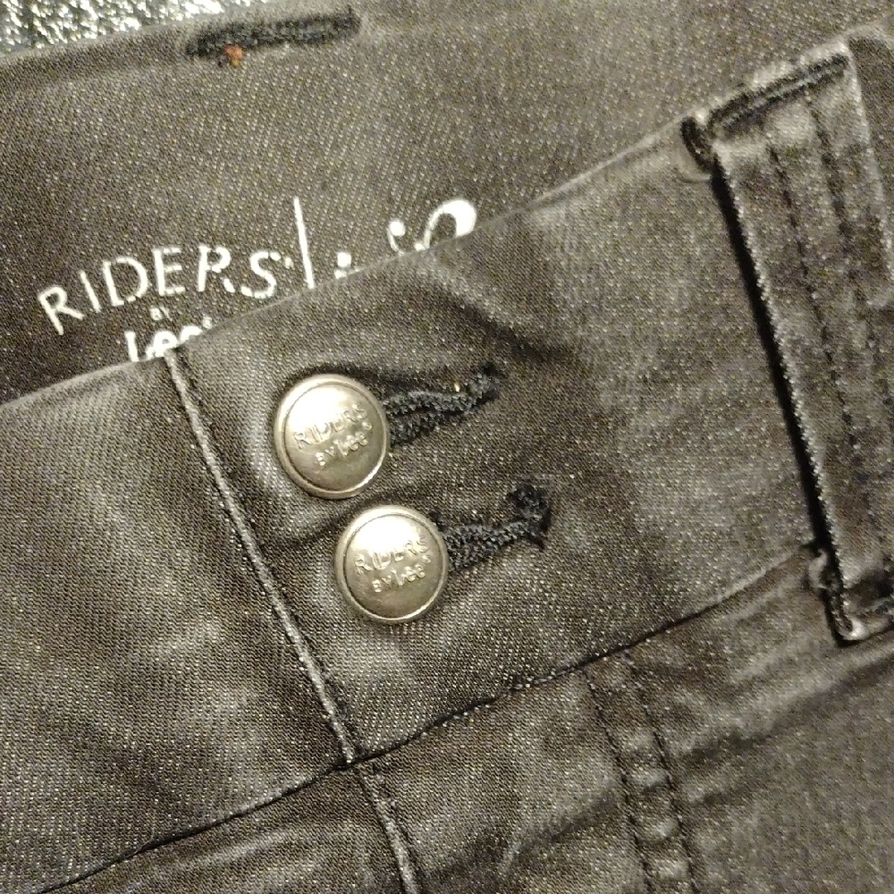 Lee Riders Indigo Black Denim - Picture 6 of 16
